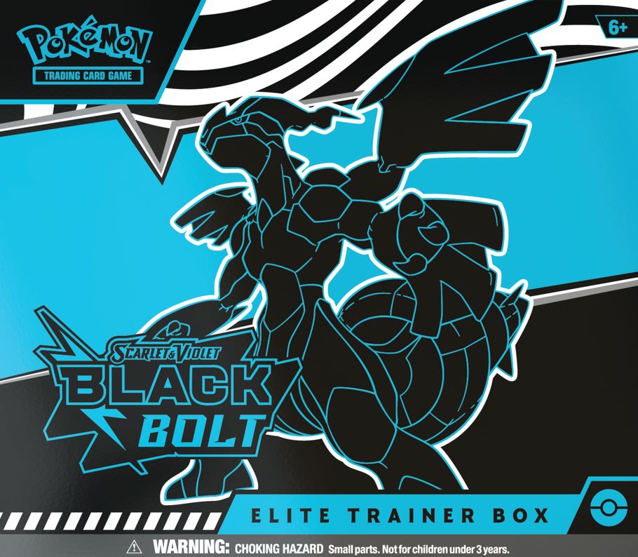 Pokemon SV10.5 Black Bolt Elite Trainer Box