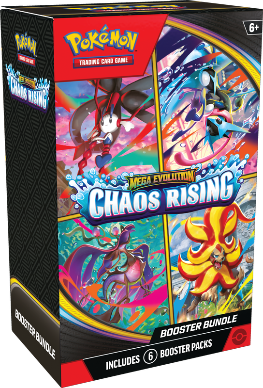 Pokemon ME-04 Mega Evolution Chaos Rising Booster Bundle