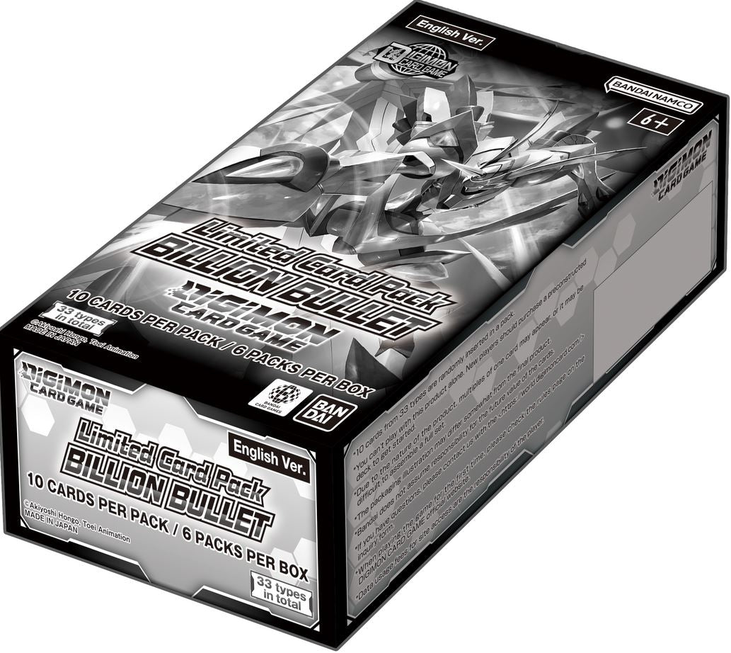 Digimon LM-06 Limited Card Pack Billion Bullet