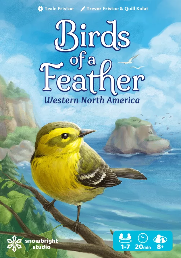 Birds Of A Feather Western North America - Board Game