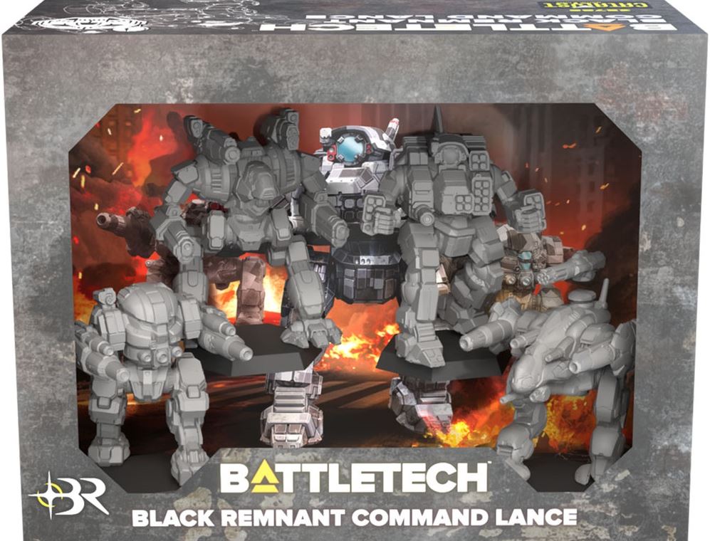 Battletech Black Remnant Command Lance - Board Game