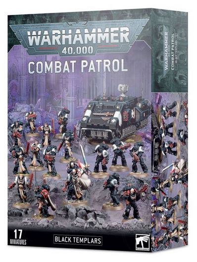(DAMAGED) Warhammer 40,000: Combat Patrol: Black Templars