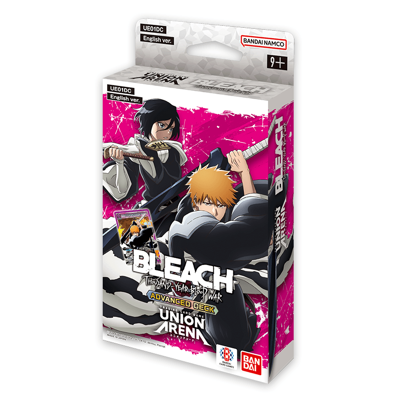 Union Arena UE01DC Bleach Thousand Year Blood War Advanced Deck