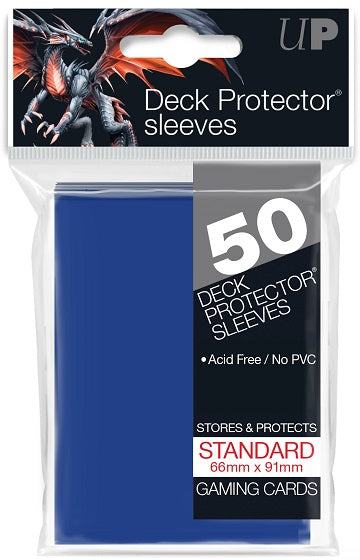 Ultra PRO PRO-Gloss Deck Protector Sleeves - 50 Count - Blue