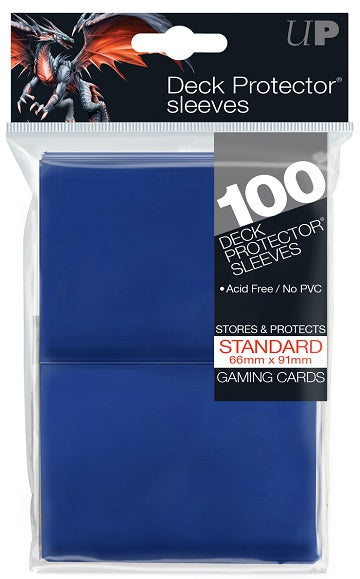 Ultra-Pro 100-count Standard Deck Protectors - Blue