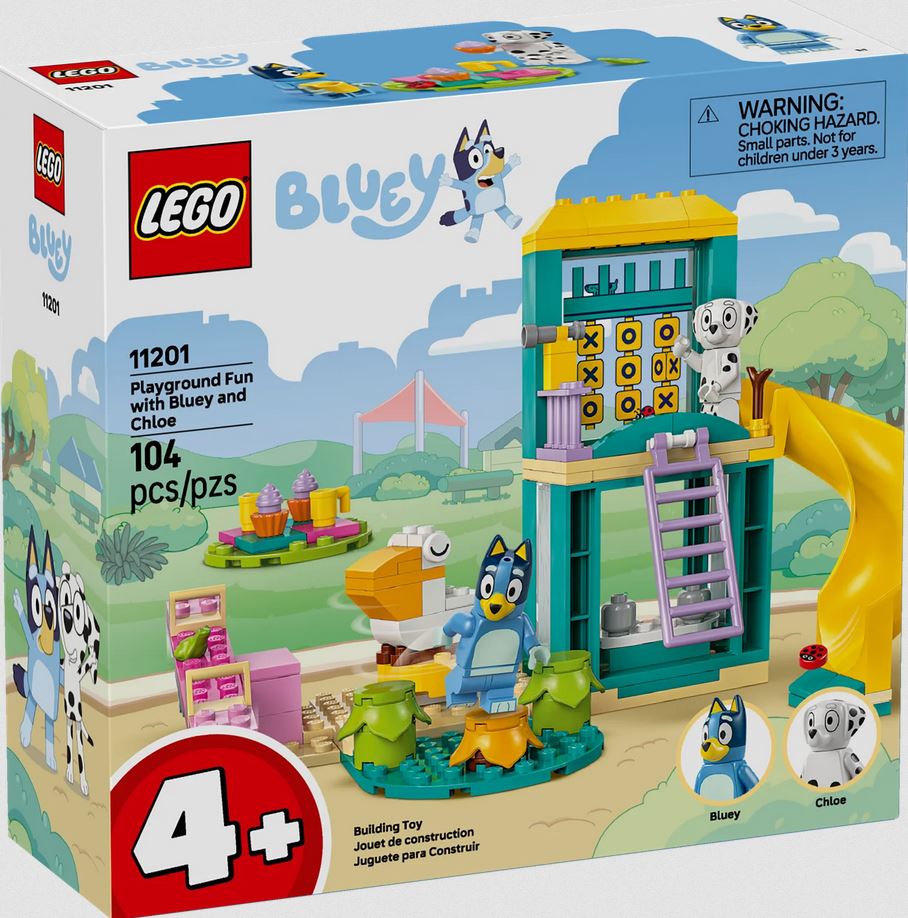 LEGO Bluey Playground Fun with Bluey and Chloe