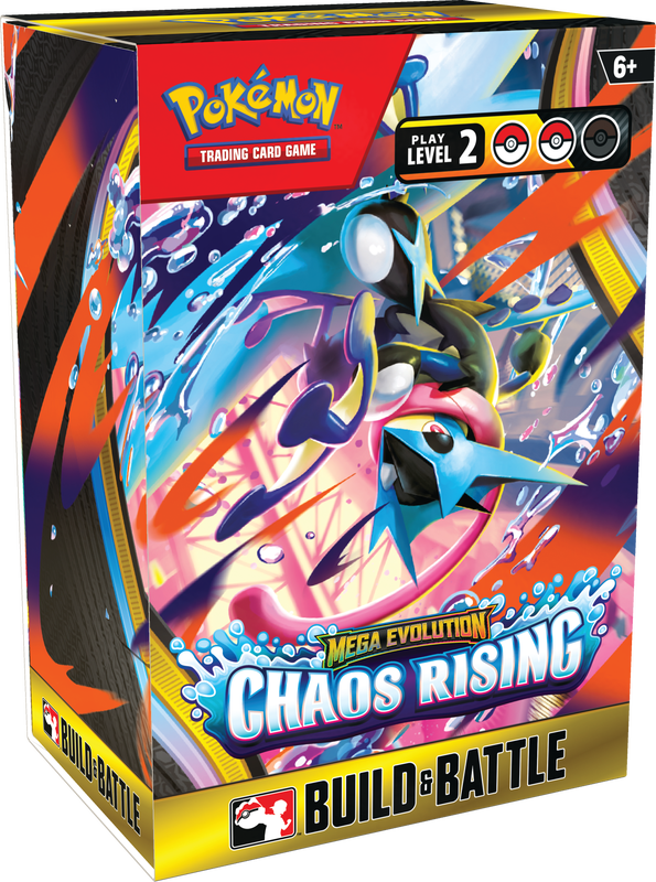 Pokemon ME-04 Mega Evolution Chaos Rising Build & Battle Box