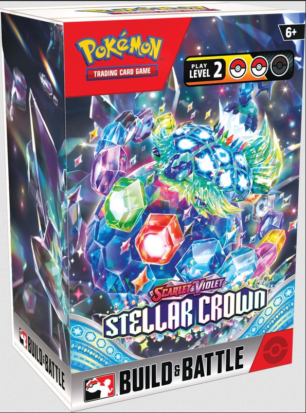 Pokemon SV7: Stellar Crown - Build & Battle Box