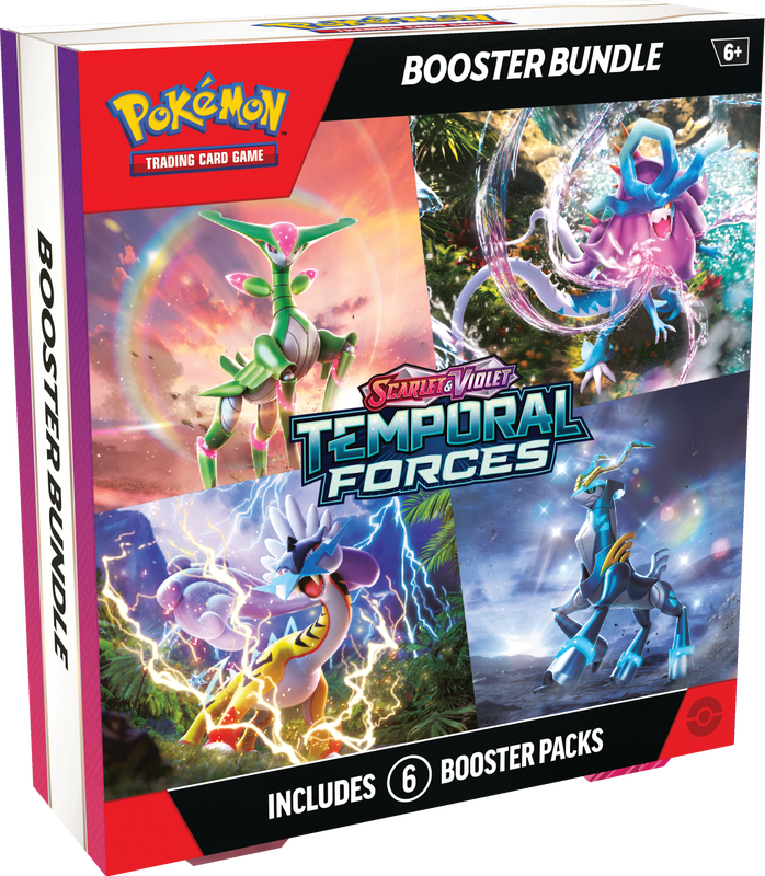 Pokemon SV5: Temporal Forces Booster Bundle