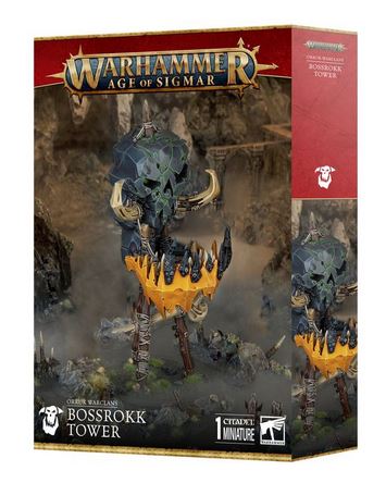 (DAMAGED) Warhammer Age Of Sigmar: Orruk Warclans: Bossrokk Tower