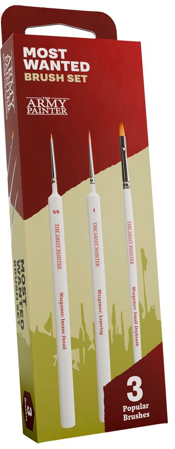 The Army painter Most Wanted Brush Set