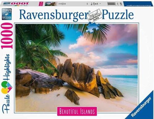 Beautiful Islands Seychelles 1000 Pc - Puzzle