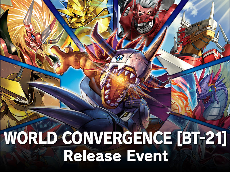 Digimon Online WORLD CONVERGENCE [BT-21] Release Event Registration May 8