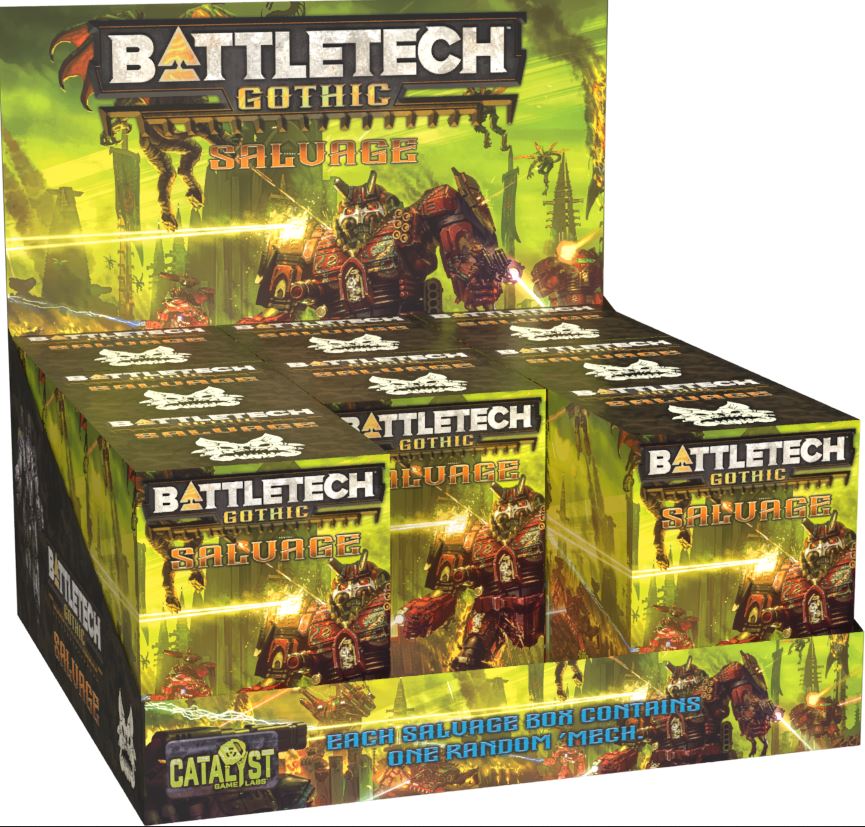 Battletech Gothic Salvage 9ct POP Display - Board Game