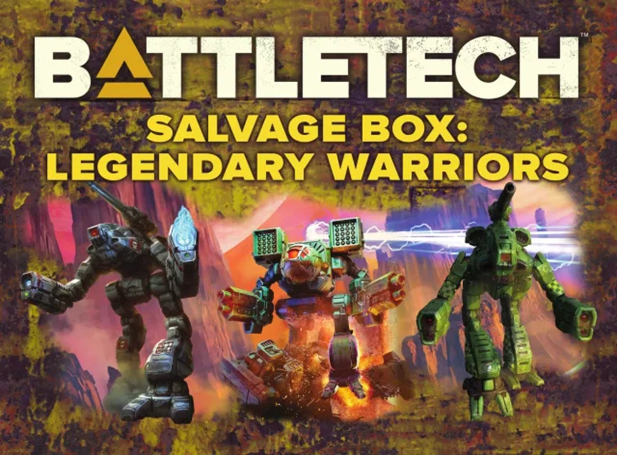 Battletech Salvagebox: Legendary Warriors Display - Board Game