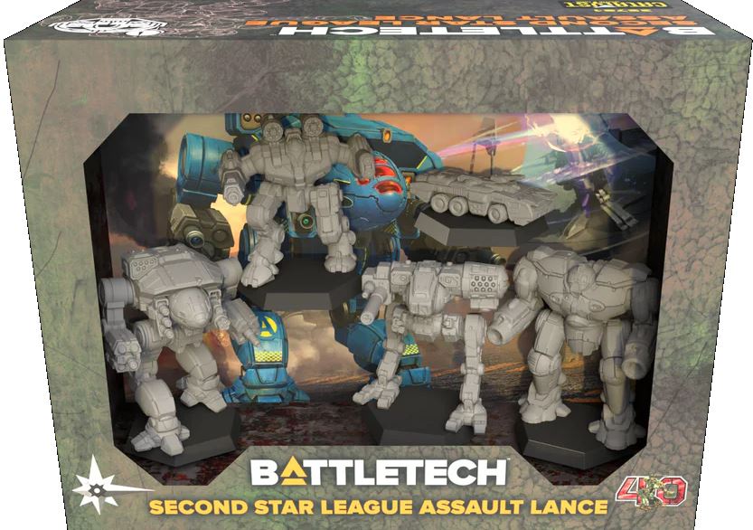 Battletech Second Star League Assault Lance Forcepack - Board Game