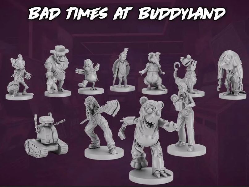 Final Girl Season 3 Bad Times At Buddyland Miniatures - Board Game