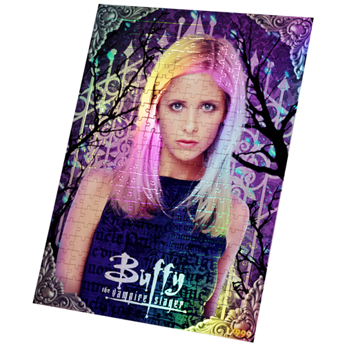 Buffy the Vampire Slayer Foil Puzzle: Framed Collector's Limited Edition