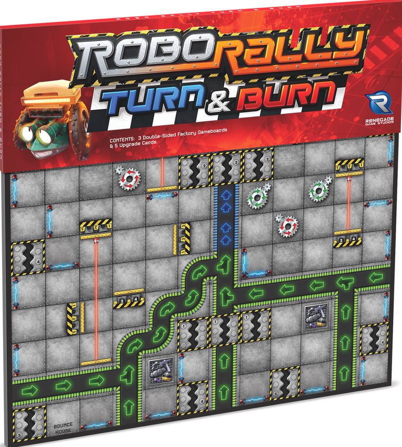 Robo Rally Turn & Burn Expansion - Board Game