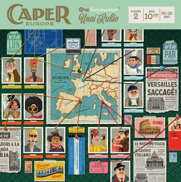Caper: Europe - Board Game