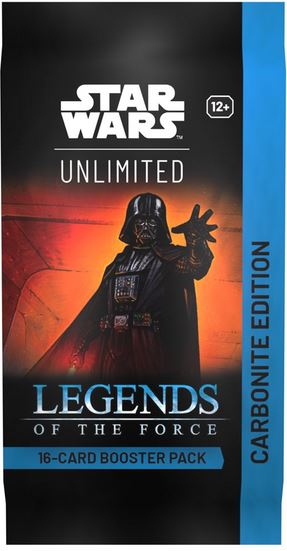 Star Wars Unlimited: Legends Of The Force Carbonite Booster Pack