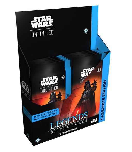 Star Wars Unlimited: Legends Of The Force Carbonite Booster Box