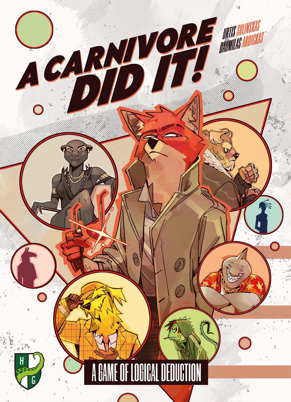 A Carnivore Did It! - Board Game