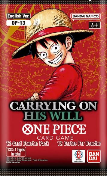 One Piece OP-13 Carrying On His Will Booster Pack (Buy 2 Get 1 Free)
