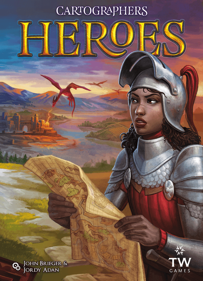 Cartographers Heroes - Board Game