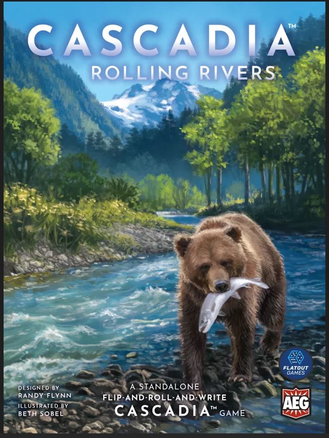 Cascadia Rolling Rivers - Board Game