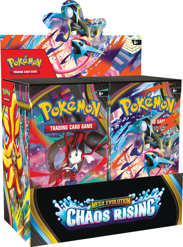 Pokemon ME-04 Mega Evolution Chaos Rising Booster Box