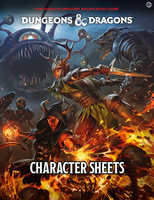 Dungeons and Dragons  - Character Sheets 2024
