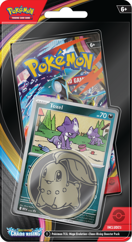 Pokemon ME-04 Mega Evolution Chaos Rising Checklane Blister