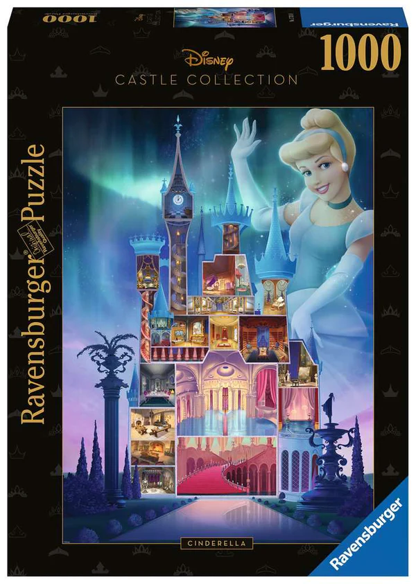 Ravensburger Disney Castles: Cinderella 1000Pc - Puzzle
