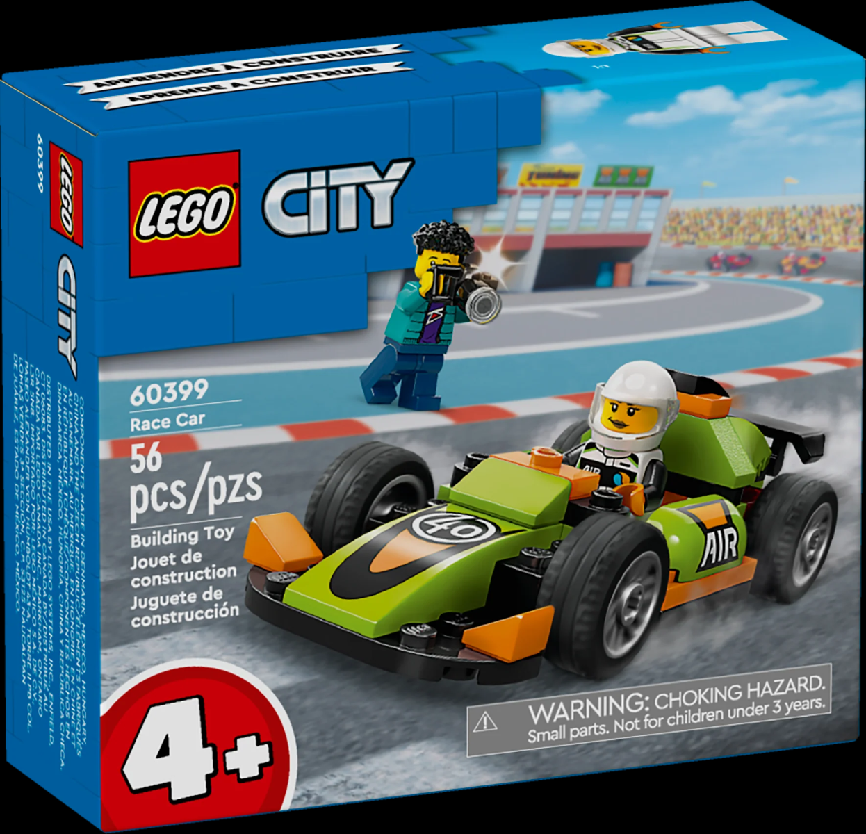 Lego City Green Race Car