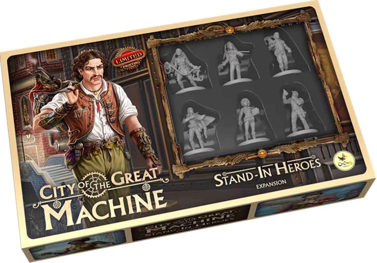 City Of The Great Machine: Stand-In Heroes Expansion - Board Game
