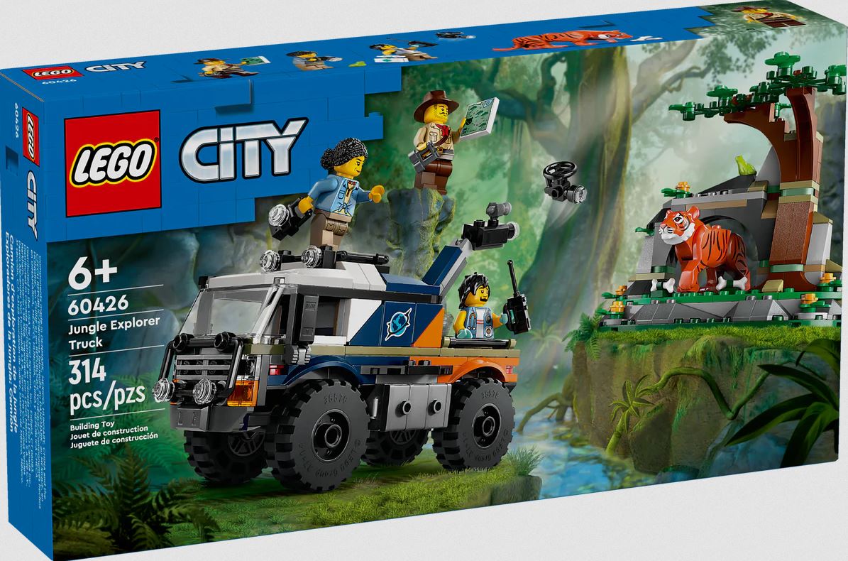 Lego City Jungle Explorer Off-Road Truck