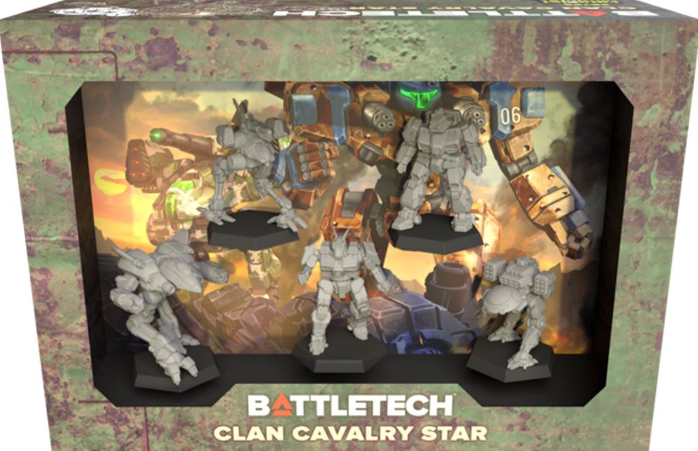 Battletech Clan Cavalry Star Forcepack - Board Game