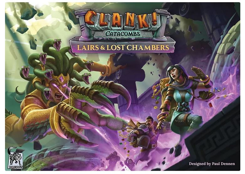 Clank! Catacombs: Lairs & Lost Chambers Expansion - Board Game