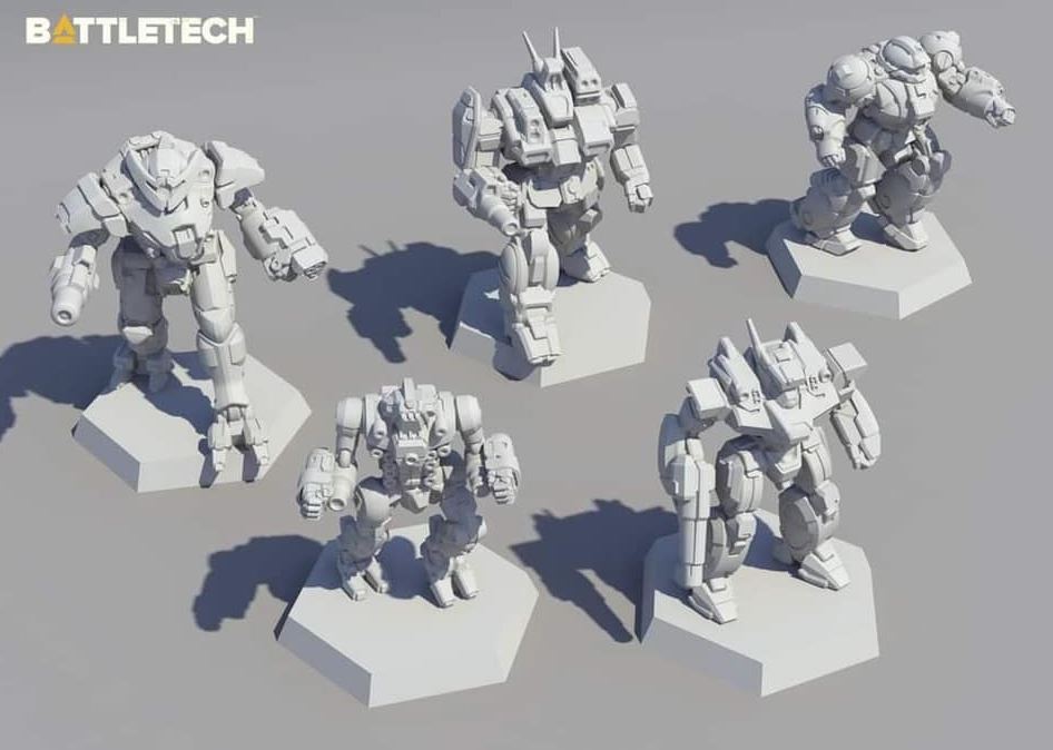 Battletech Clan Striker Star - Board Game