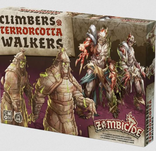 Zombicide - White Death: Climbers & Terrorcotta Walkers - Board Game