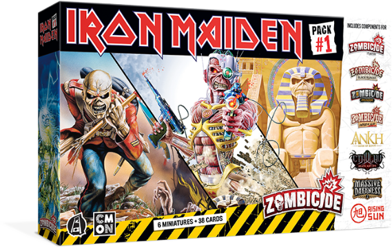 Zombicide 2nd Edition: Iron Maiden Pack #1 - Board Game