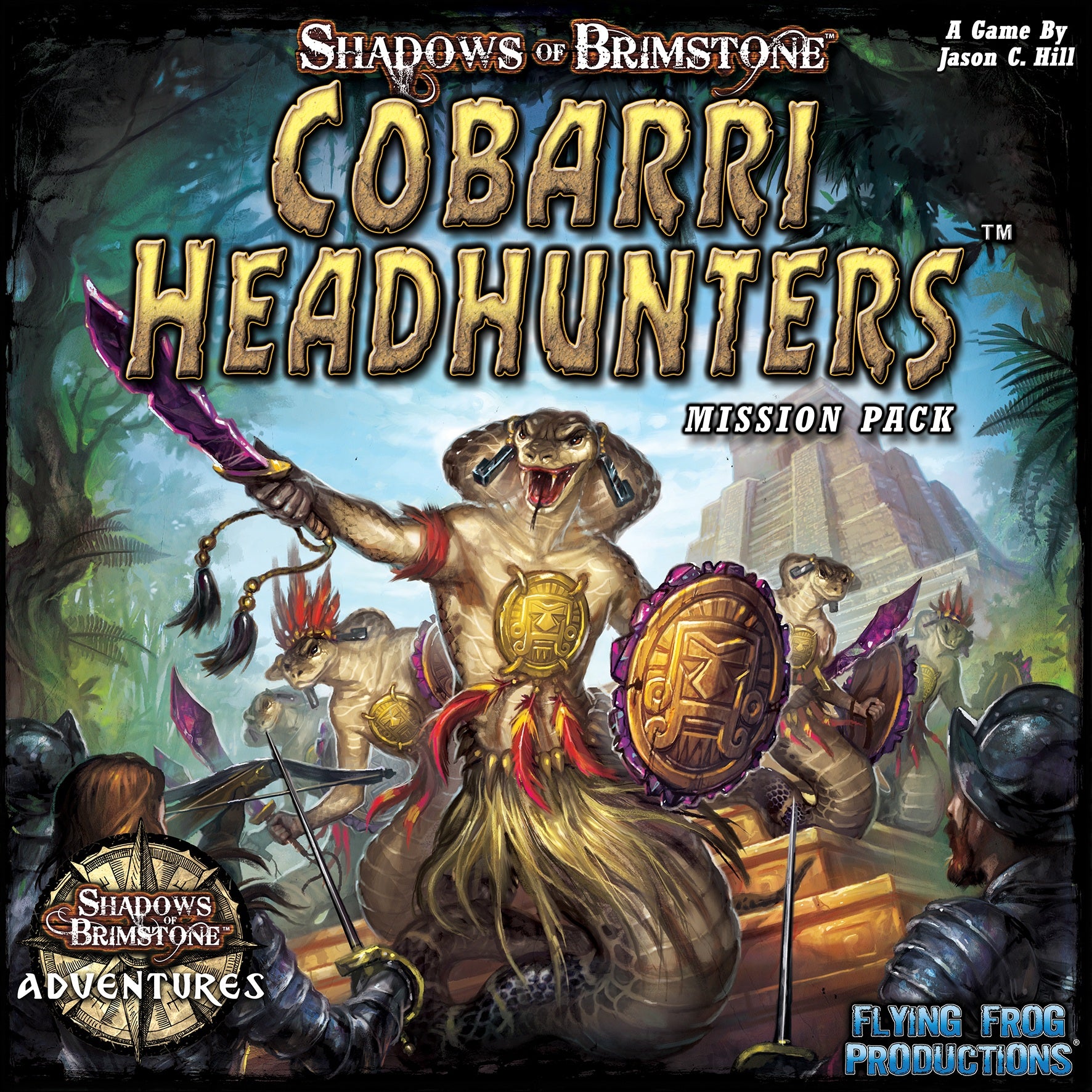 Shadows Of Brimstone: Cobarri Headhunters Mission Pack - Board Game