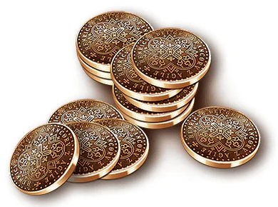 Destinies Metal Coins - Board Game