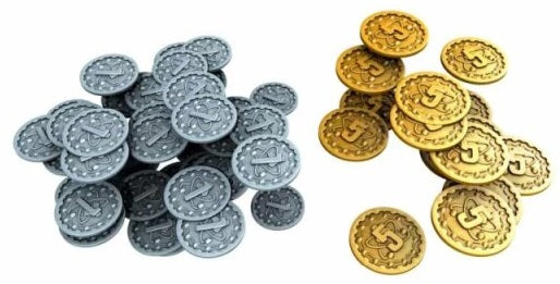 Nucleum Metal Coins - Board Game