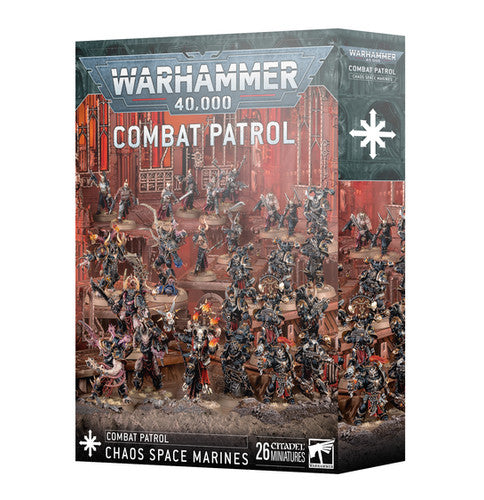 (DAMAGED) Warhammer Combat Patrol Chaos Space Marines