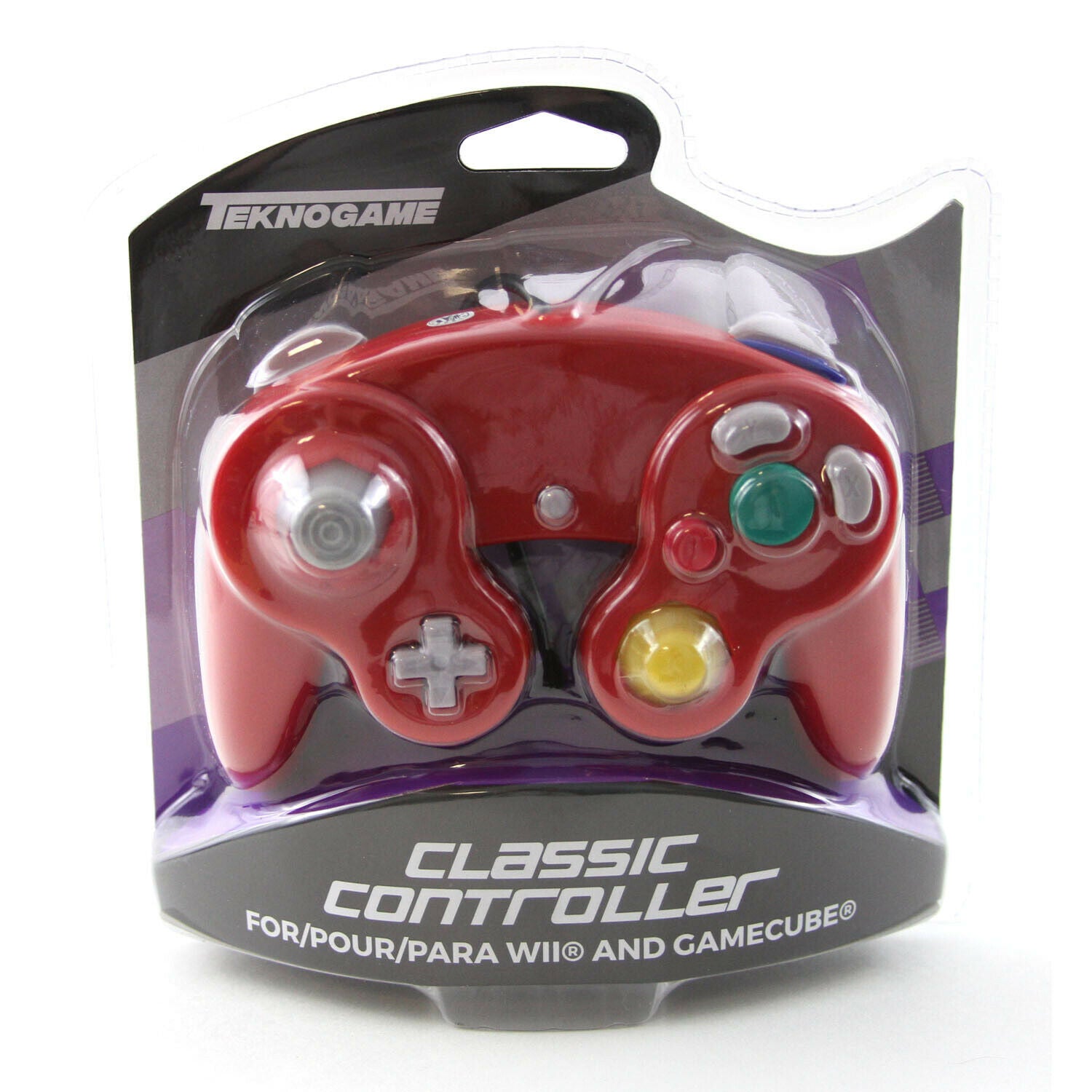Game Cube Controller Teknogame Red