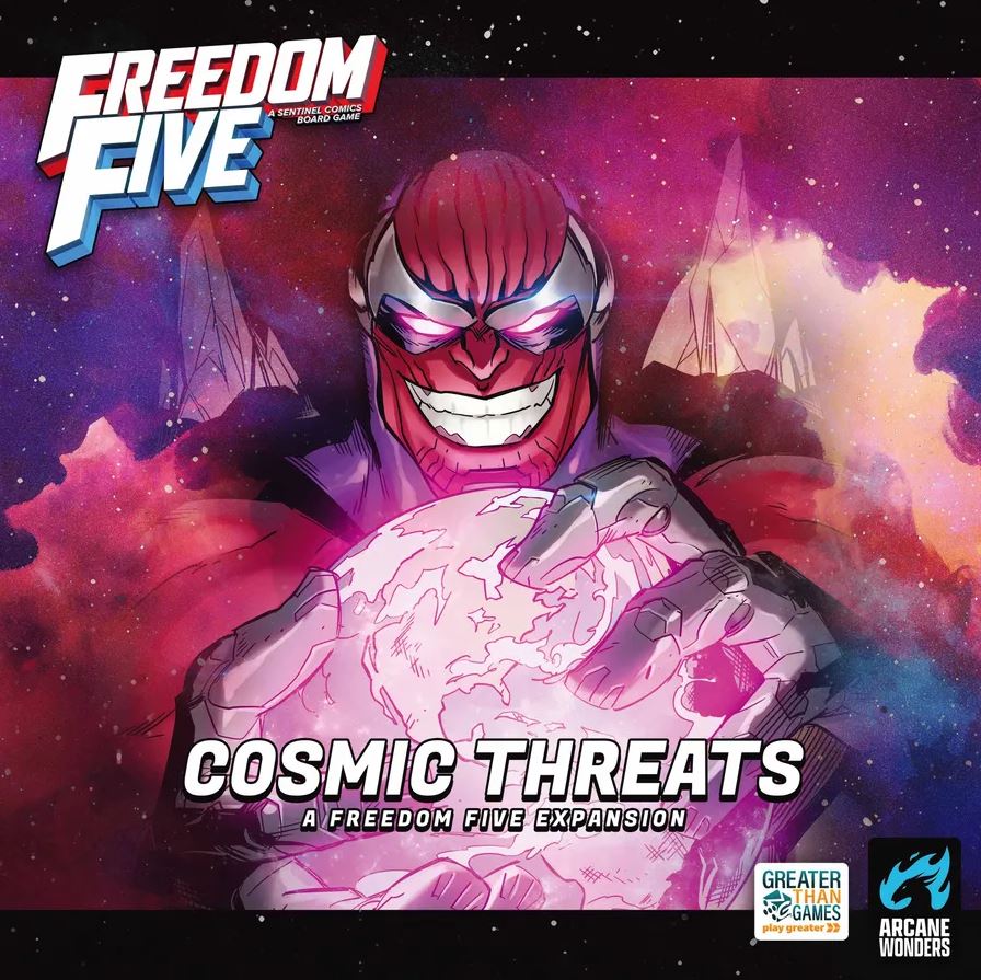 Freedom Five Cosmic Threats Retail - Board Game