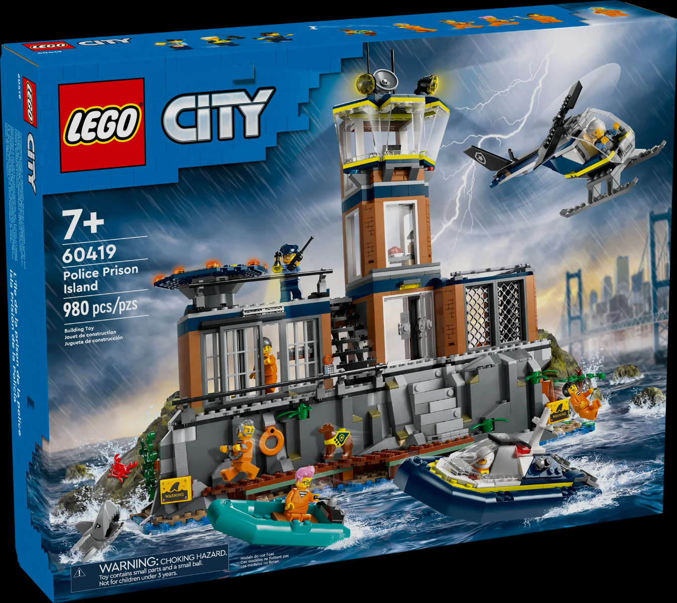 Lego City Police Prison Island