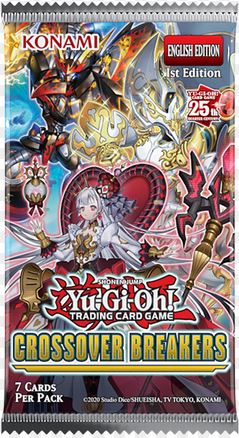 YuGiOh Crossover Breakers Booster Pack (Buy 2 Get 1 Free)
